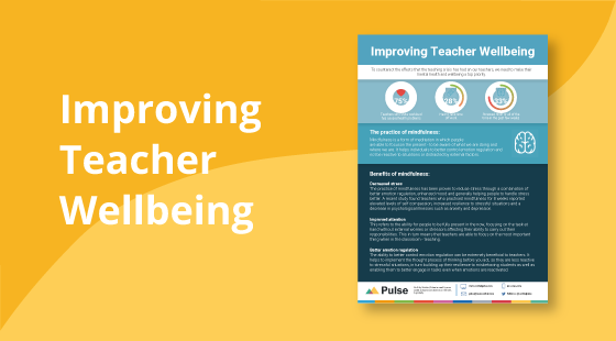 Improving Teacher Wellbeing RC-T-1